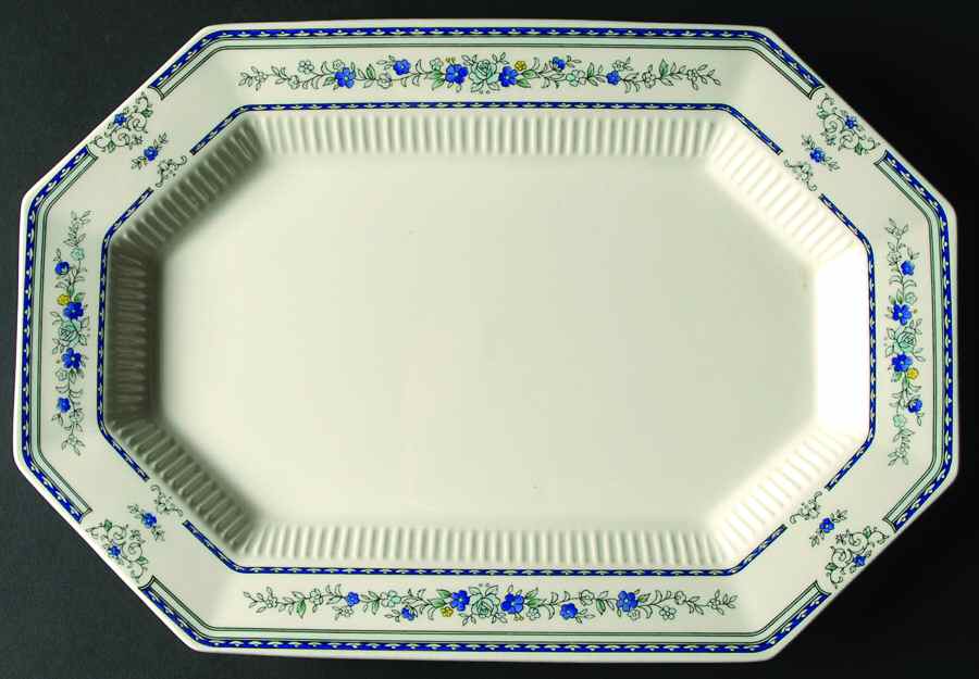 Newport 13" Oval Serving Platter by Nikko-1