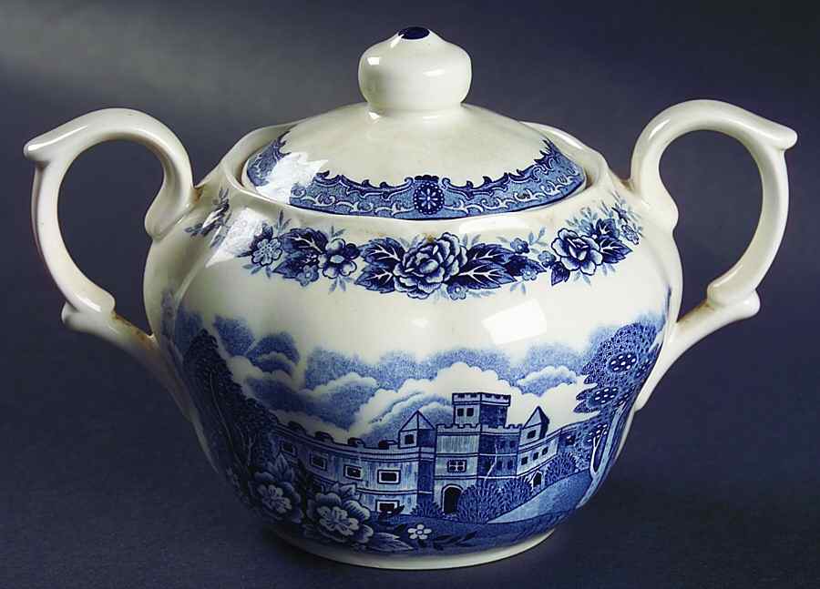 NIK19 Sugar Bowl & Lid by Nikko-1