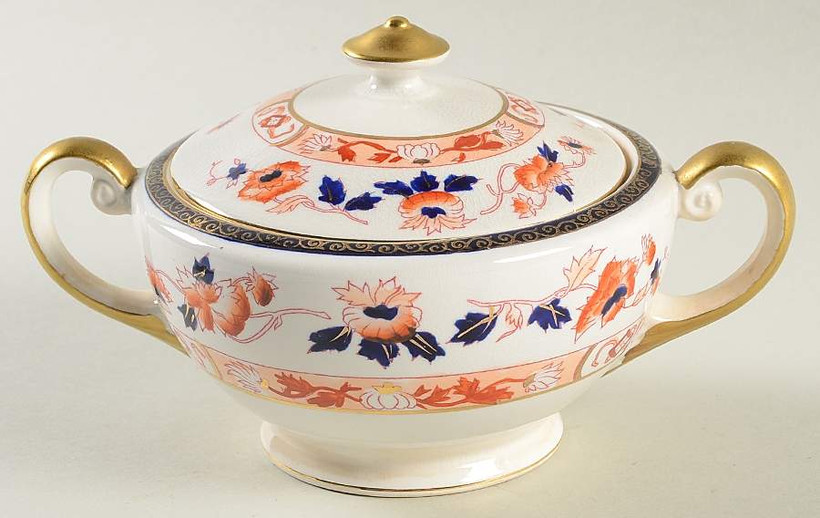 NIK29 Sugar Bowl & Lid by Nikko-1