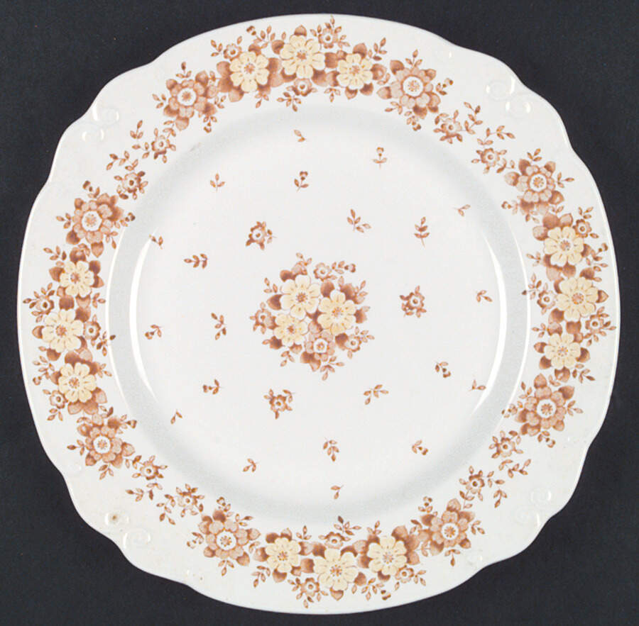 Homespun Dinner Plate by Nikko-1