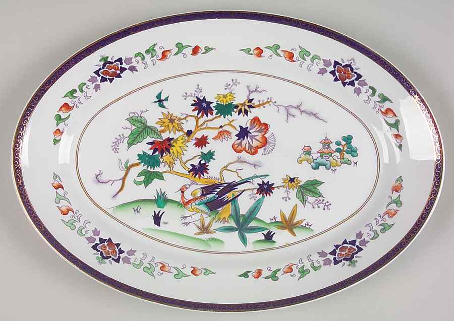 NIK9 12" Oval Serving Platter by Nikko-1
