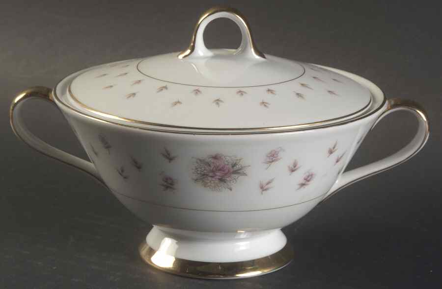 Normandy Sugar Bowl & Lid by Nikko-1