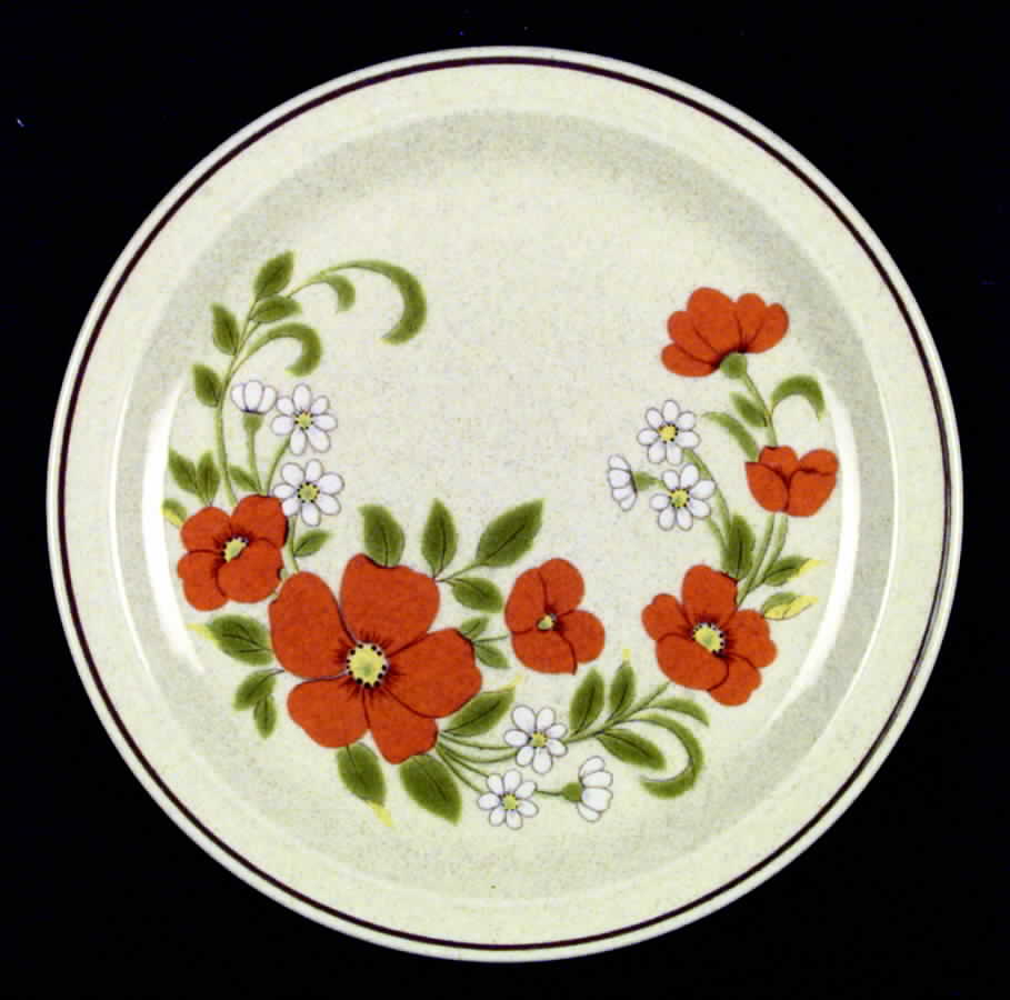 Orange Blossoms Dinner Plate by Nikko-1