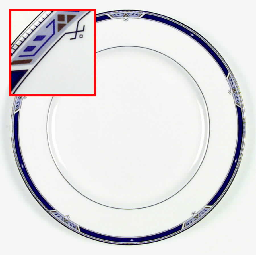 Paramount (Bone) Dinner Plate by Nikko-1
