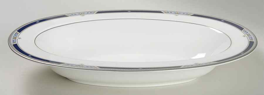 Paramount (Bone) 11" Oval Vegetable Bowl by Nikko-1