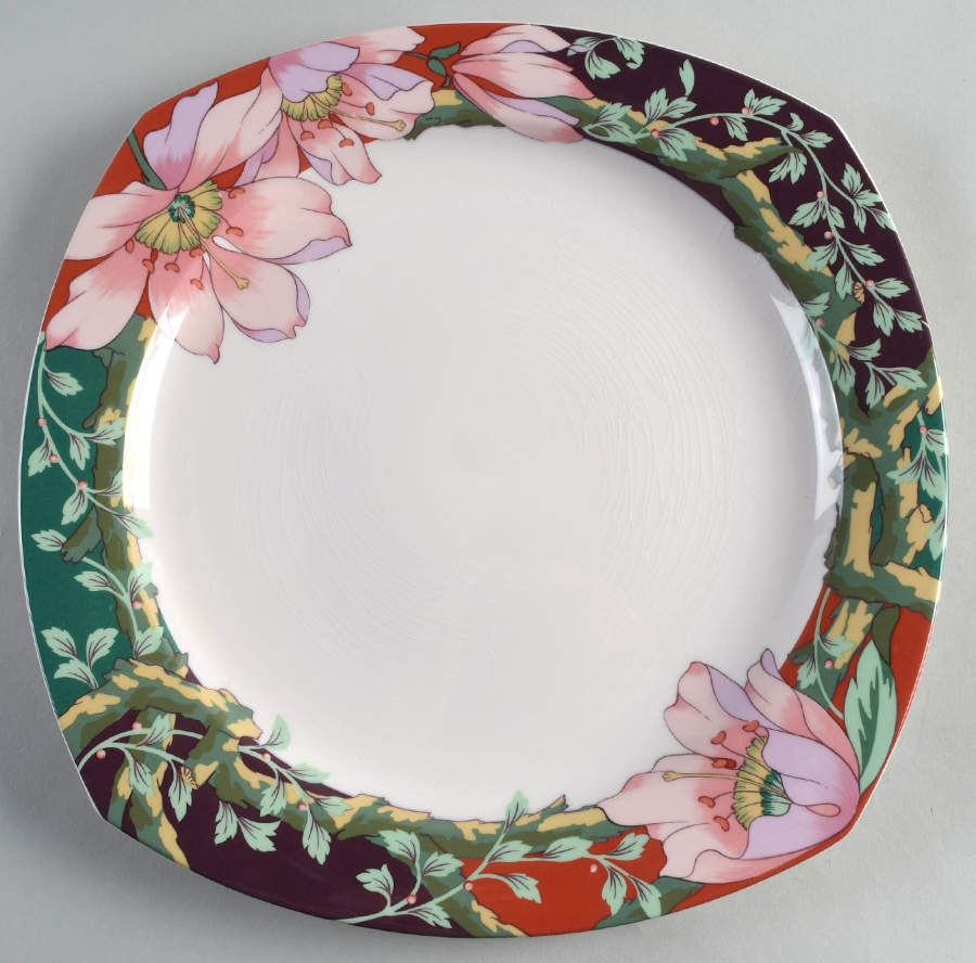 Paradise Chop Plate (Round Platter) by Nikko-1