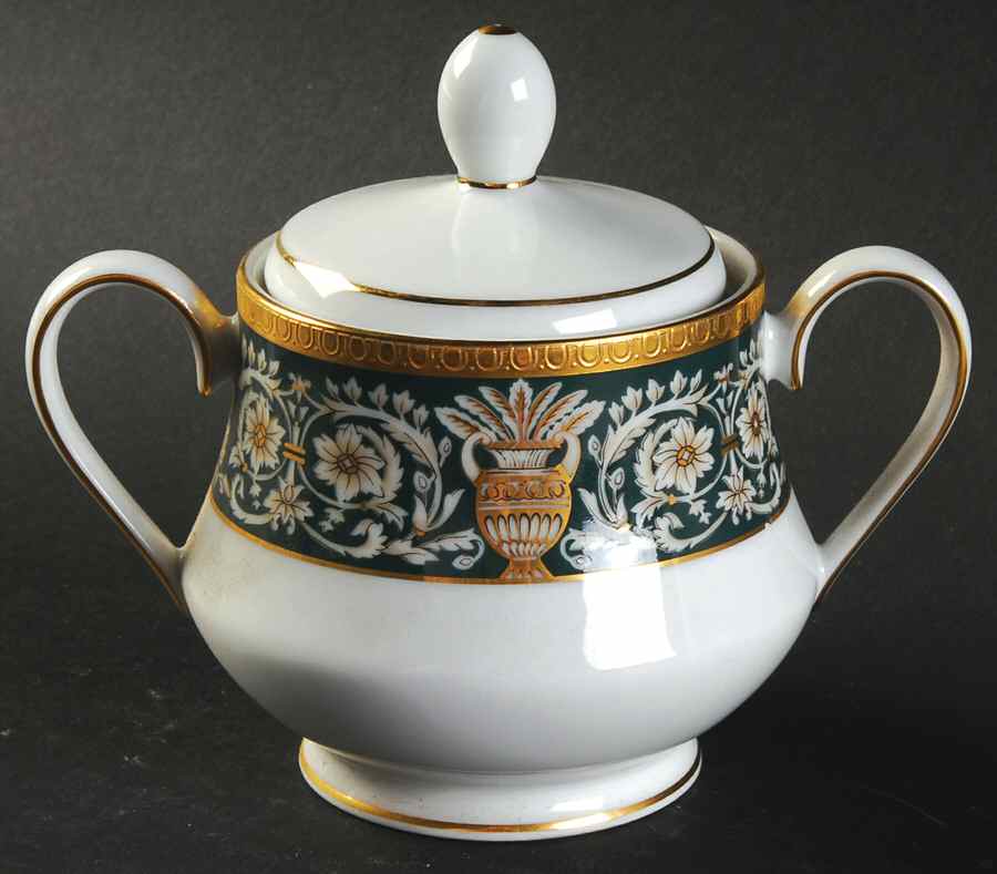 Pavilion Sugar Bowl & Lid by Nikko-1