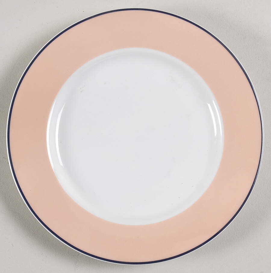 Peach Bread & Butter Plate by Nikko-1