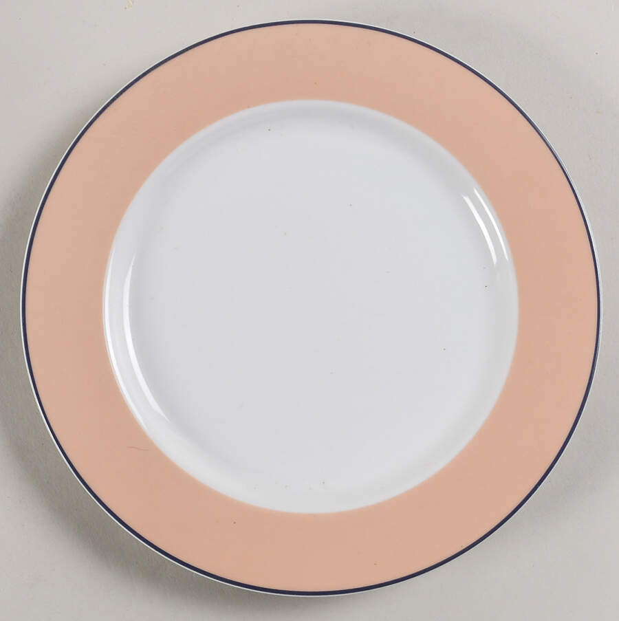 Peach Salad Plate by Nikko-1