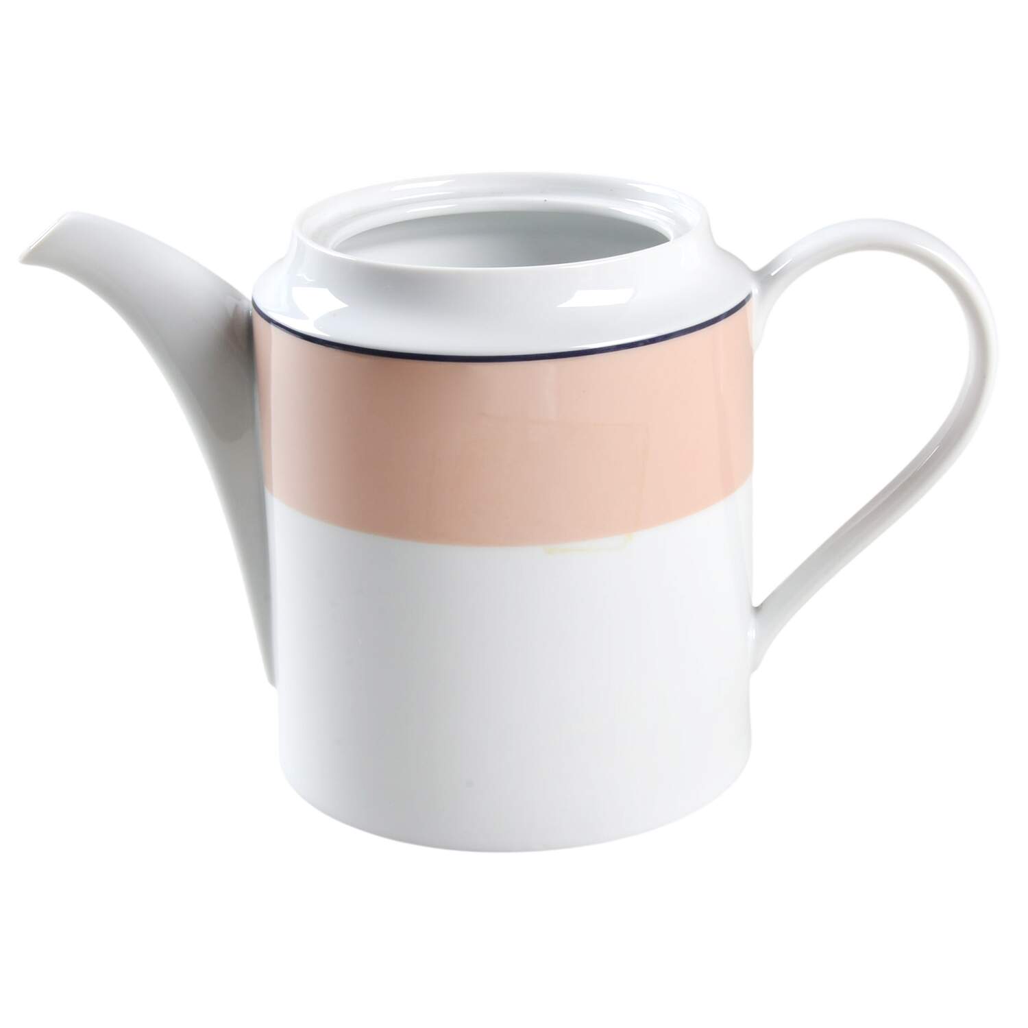 Peach Tea/Coffee Pot No Lid by Nikko-1