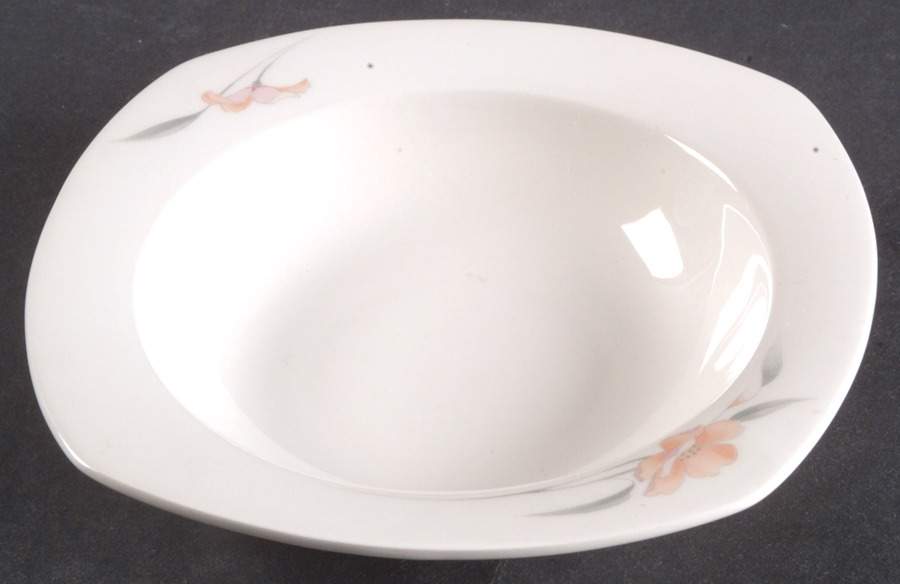 Peachglow Rim Fruit/Dessert (Sauce) Bowl by Nikko-1
