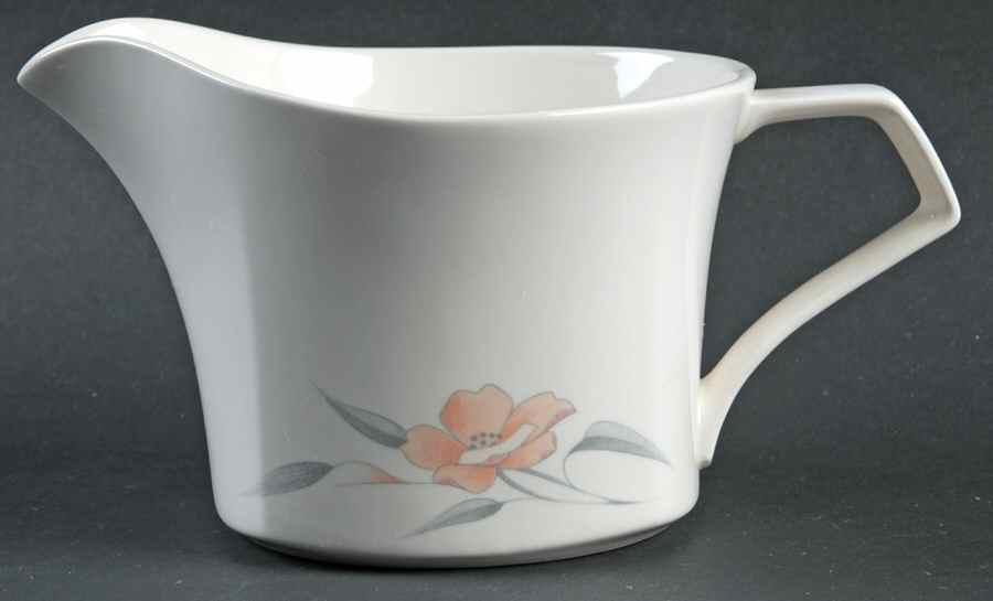 Peachglow Round Gravy Boat by Nikko-1