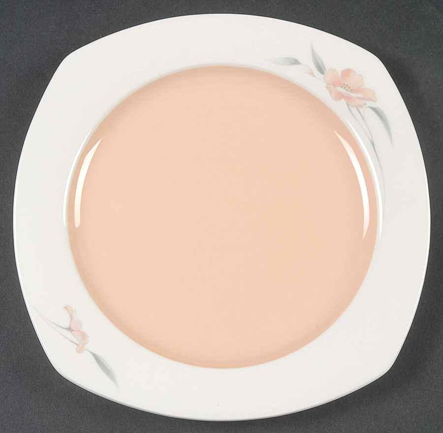 Peachglow Bread & Butter Plate/Gravy Underplate by Nikko-1