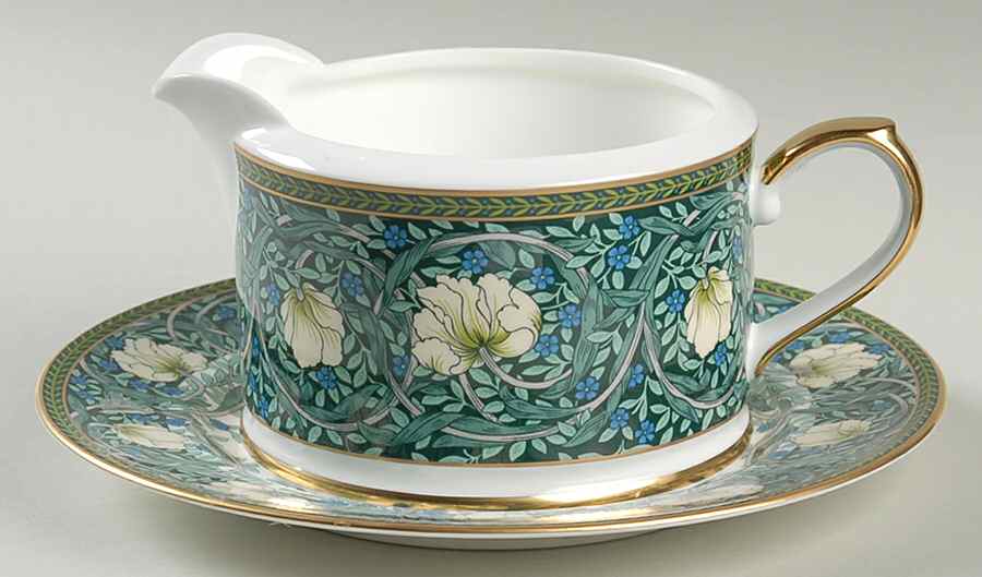 Pimpernel Gravy Boat & Underplate by Nikko-1