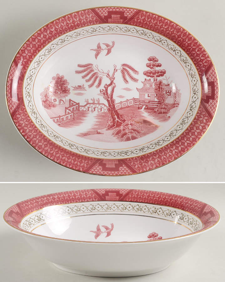 NIK133 10" Oval Vegetable Bowl by Nikko-1