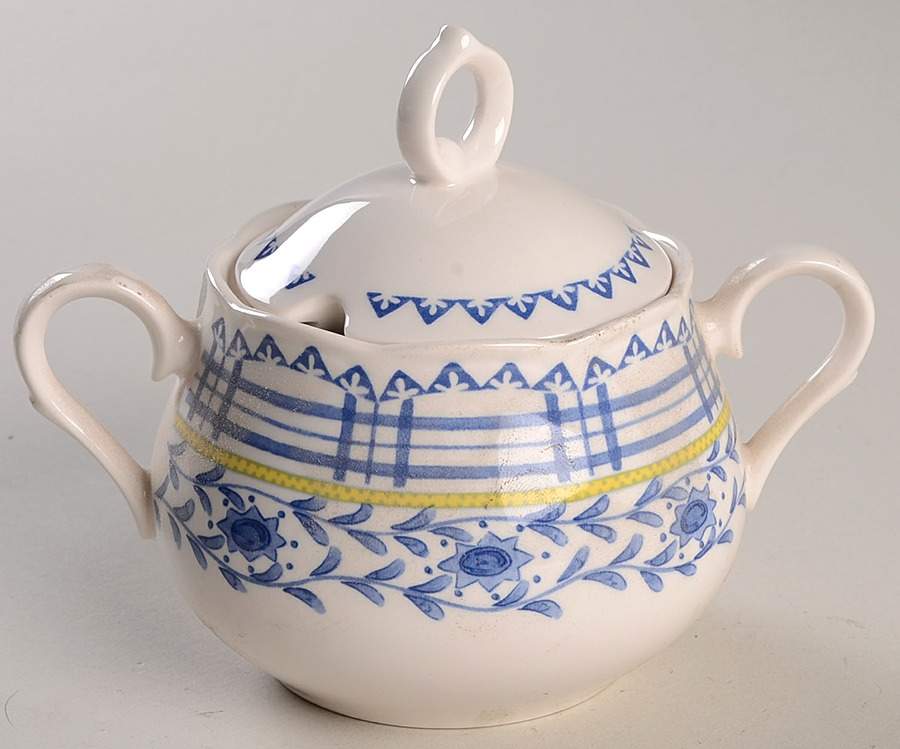 Pleasantdale Sugar Bowl & Lid by Nikko-1
