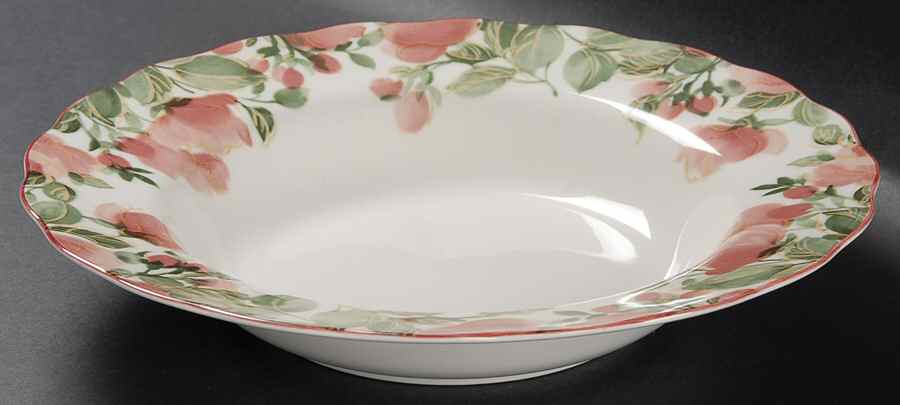 Precious Large Rim Soup Bowl by Nikko-1