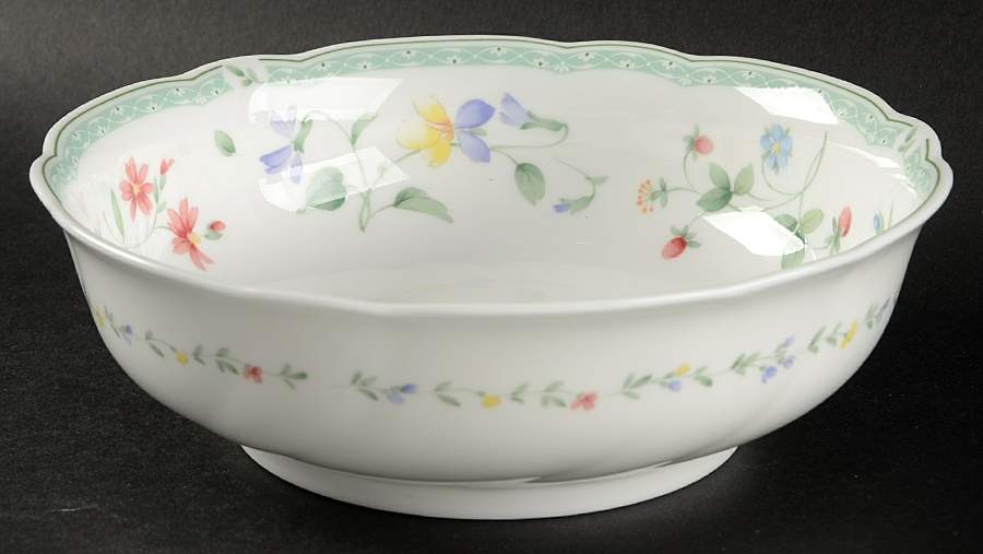 Promenade 8" Round Vegetable Bowl by Nikko-1