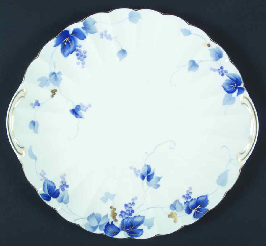 Raceme Handled Cake Plate by Nikko-1