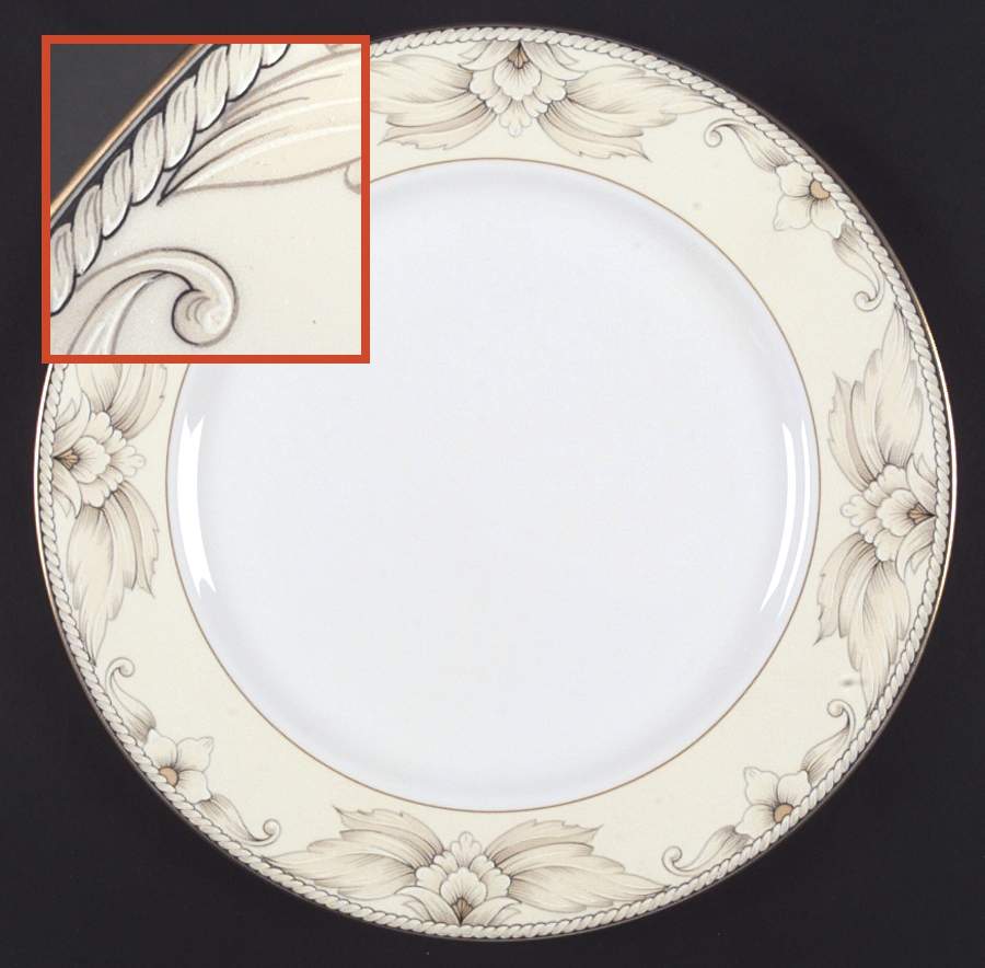 Rapture Dinner Plate by Nikko-1