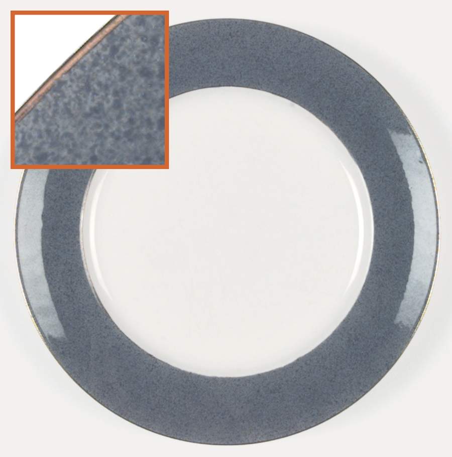 Riviera Slate Blue Dinner Plate by Nikko-1