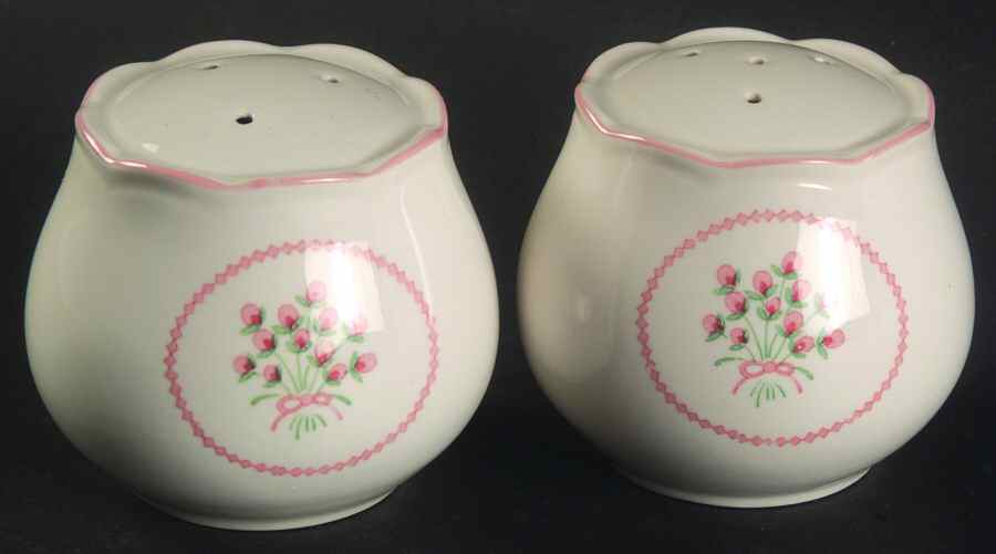 Rose Bouquet Salt & Pepper Set by Nikko-1