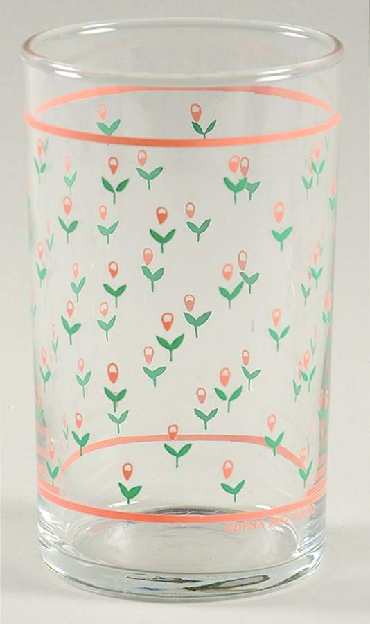 Rose Bouquet 6 Oz Glassware Juice by Nikko-1