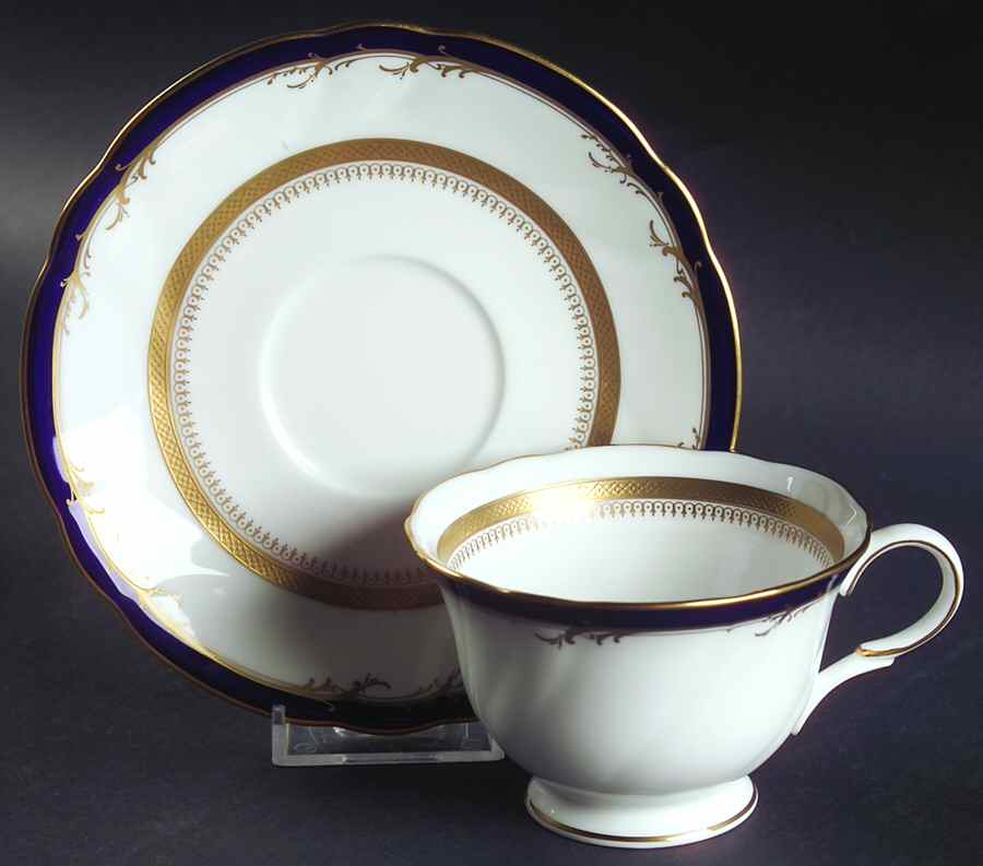 Rochelle Footed Cup & Saucer Set by Nikko-1