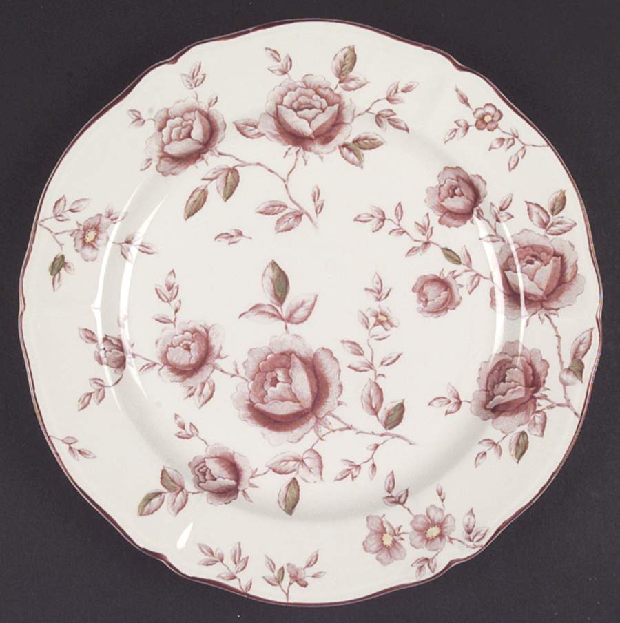 Rose Garden Dinner Plate by Nikko-1
