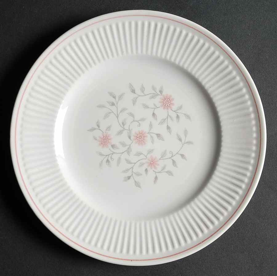 Royal Pink Salad Plate by Nikko-1