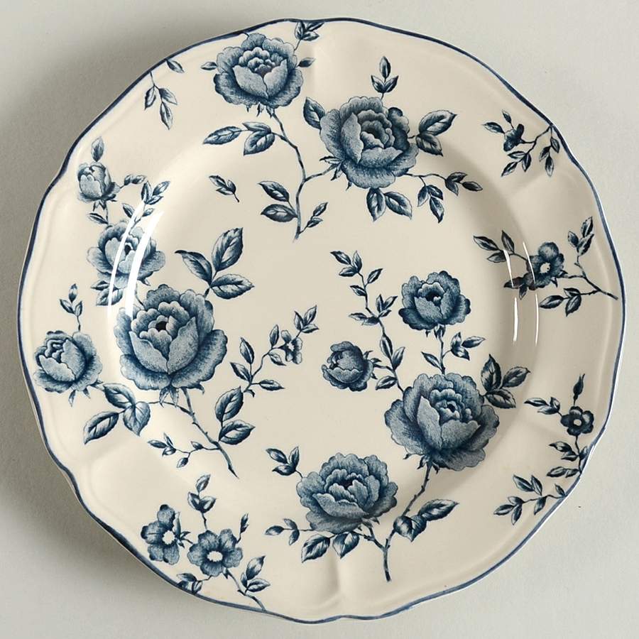 Rosette Salad Plate by Nikko-1