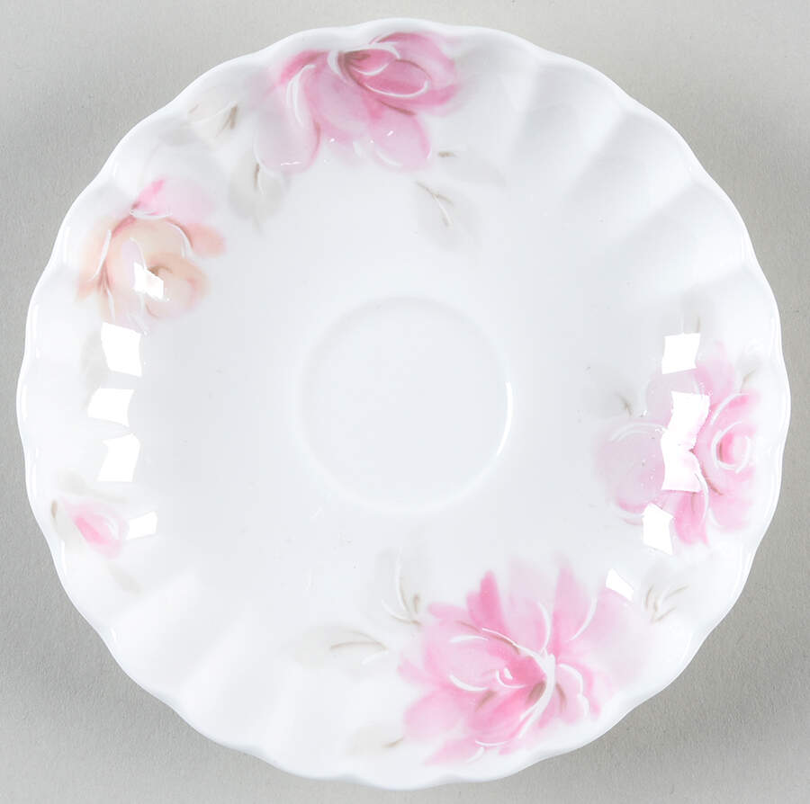 Rose Splendor Saucer for Demitasse Cup by Nikko-1