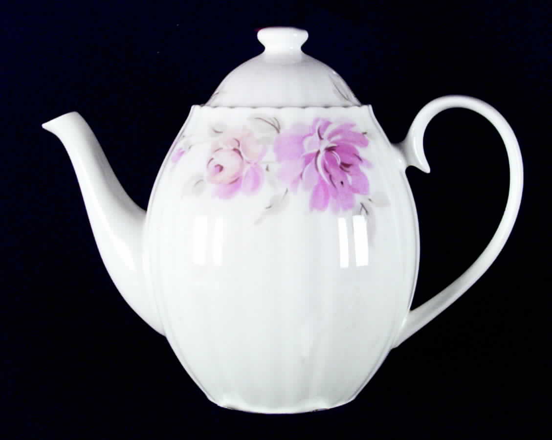 Rose Splendor Coffee Pot & Lid by Nikko-1