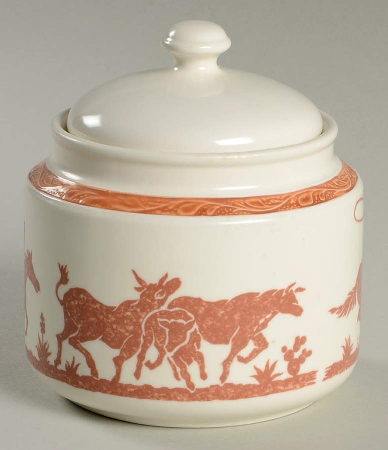 Round Up Sugar Bowl & Lid by Nikko-1