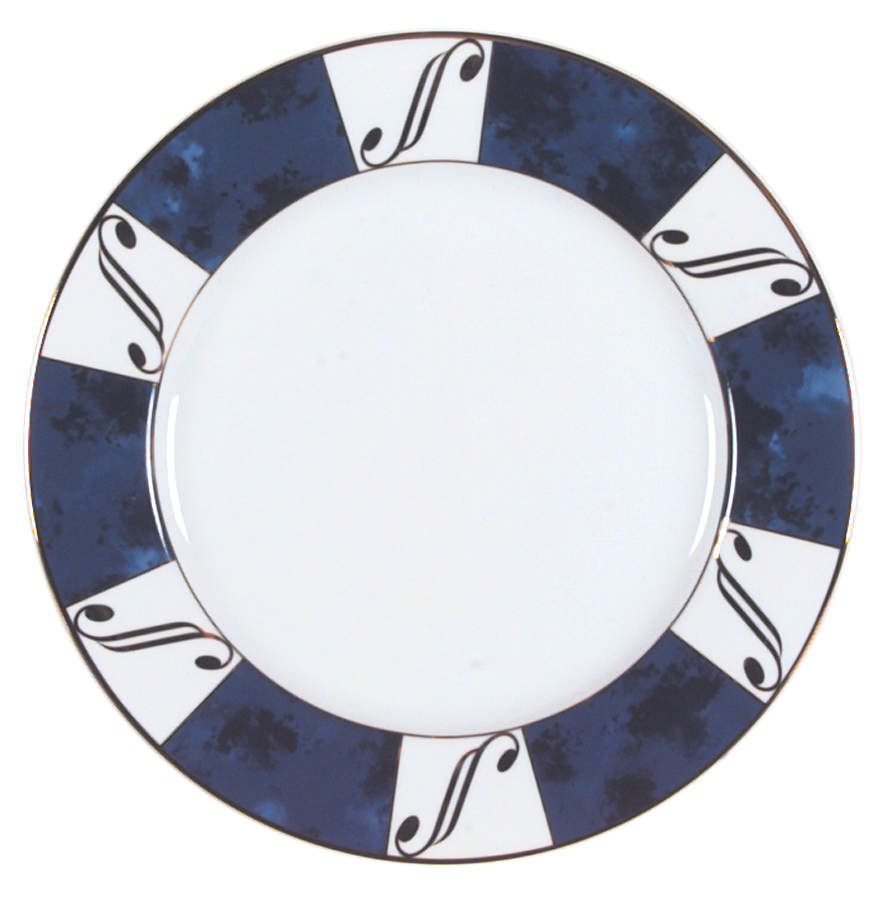 Sapphire Accent Luncheon Plate by Nikko-1