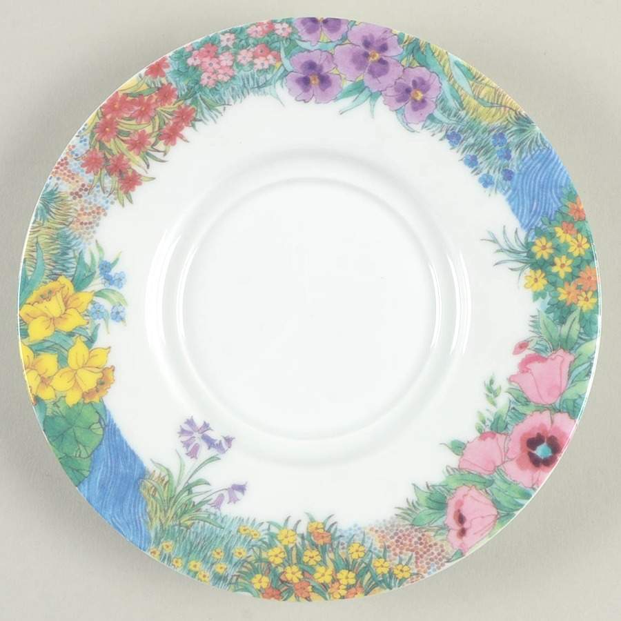 Secret Garden Saucer by Nikko-1