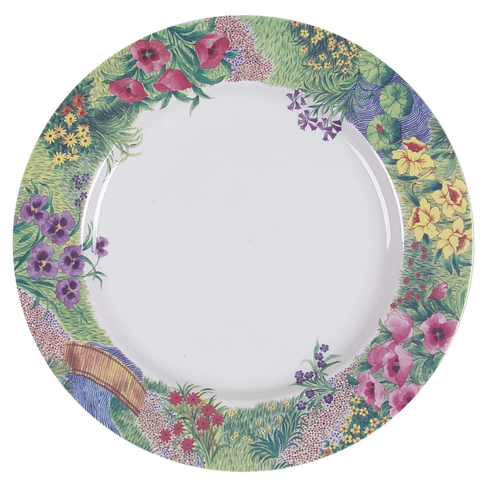 Secret Garden 12" Chop Plate (Round Platter) by Nikko-1