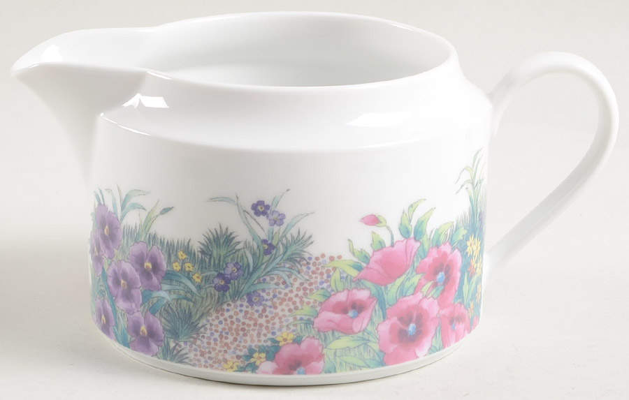 Secret Garden Round Gravy Boat by Nikko-1