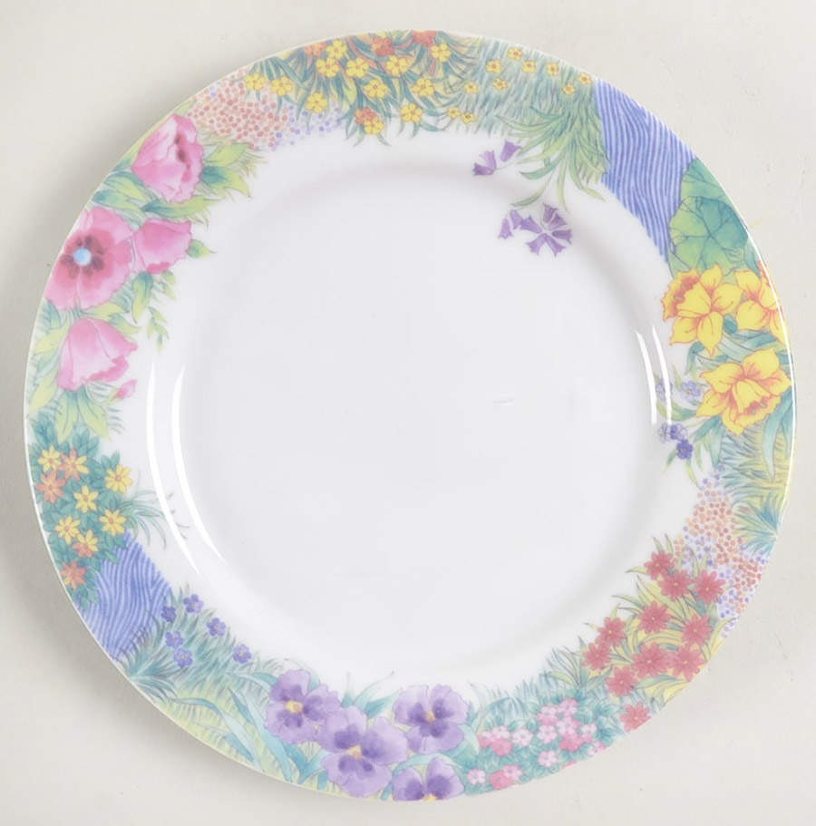 Secret Garden Bread & Butter Plate/Gravy Underplate by Nikko-1