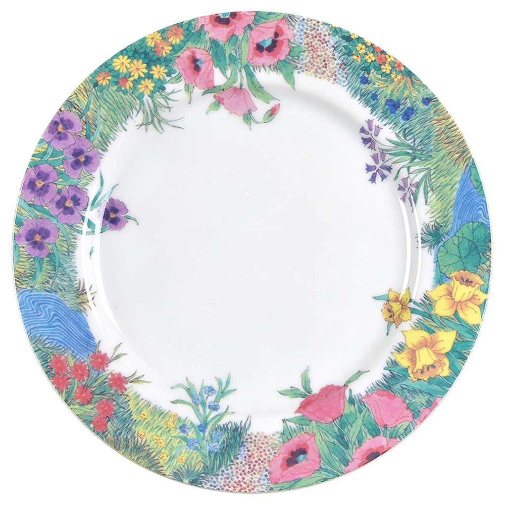 Secret Garden Salad/Dessert Plate by Nikko-1
