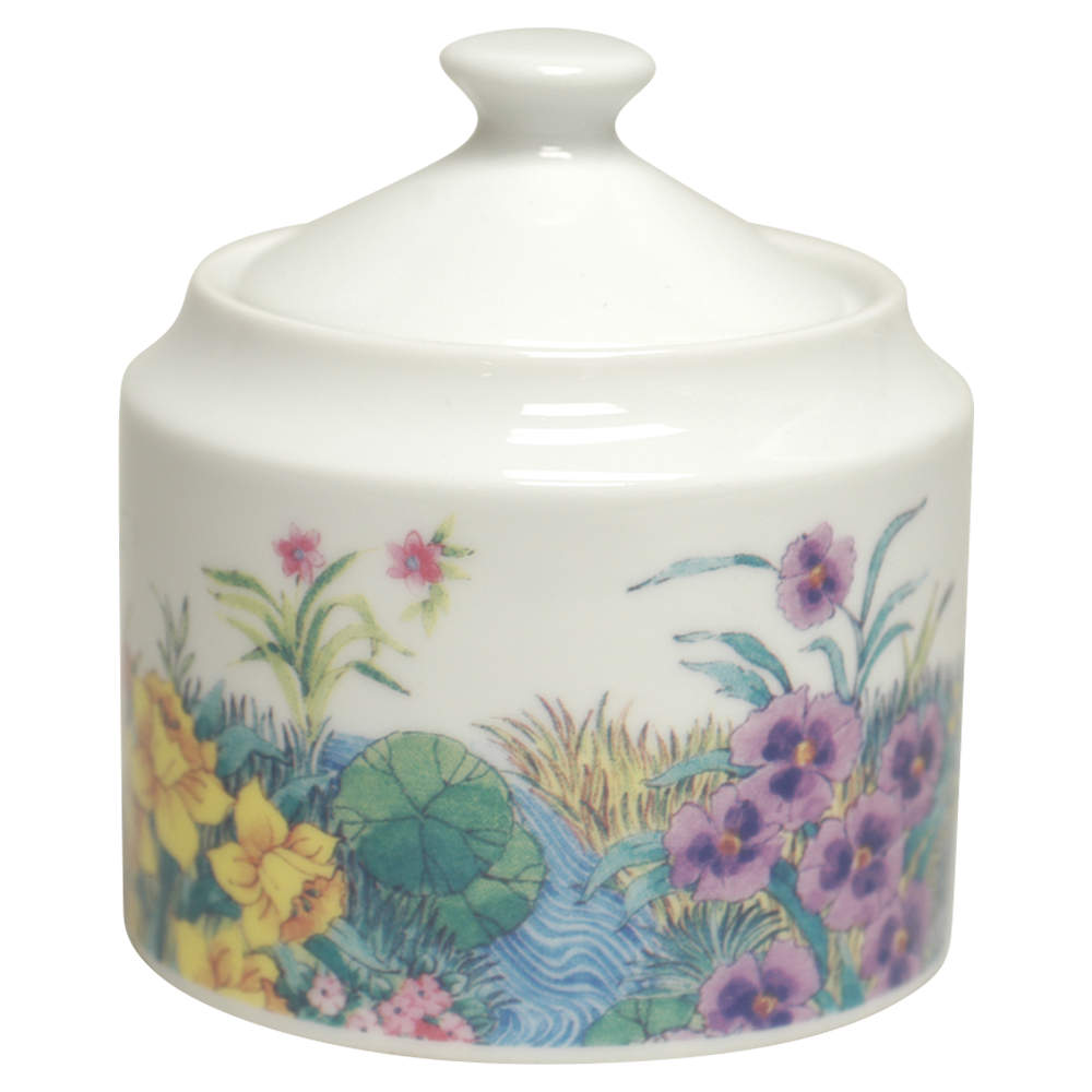 Secret Garden Sugar Bowl & Lid by Nikko-1