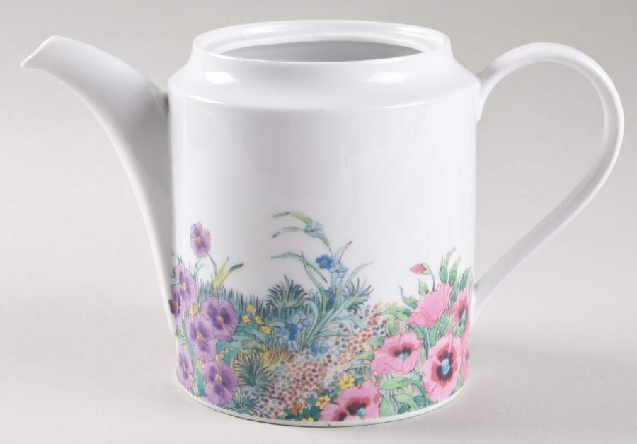 Secret Garden Tea/Coffee Pot No Lid by Nikko-1