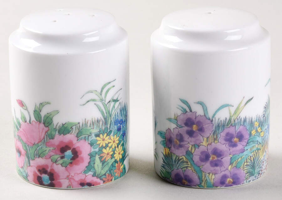 Secret Garden Salt & Pepper Set by Nikko-1