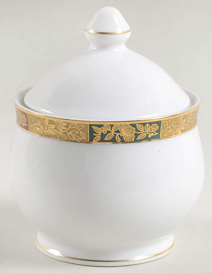 Sheridan Sugar Bowl & Lid by Nikko-1