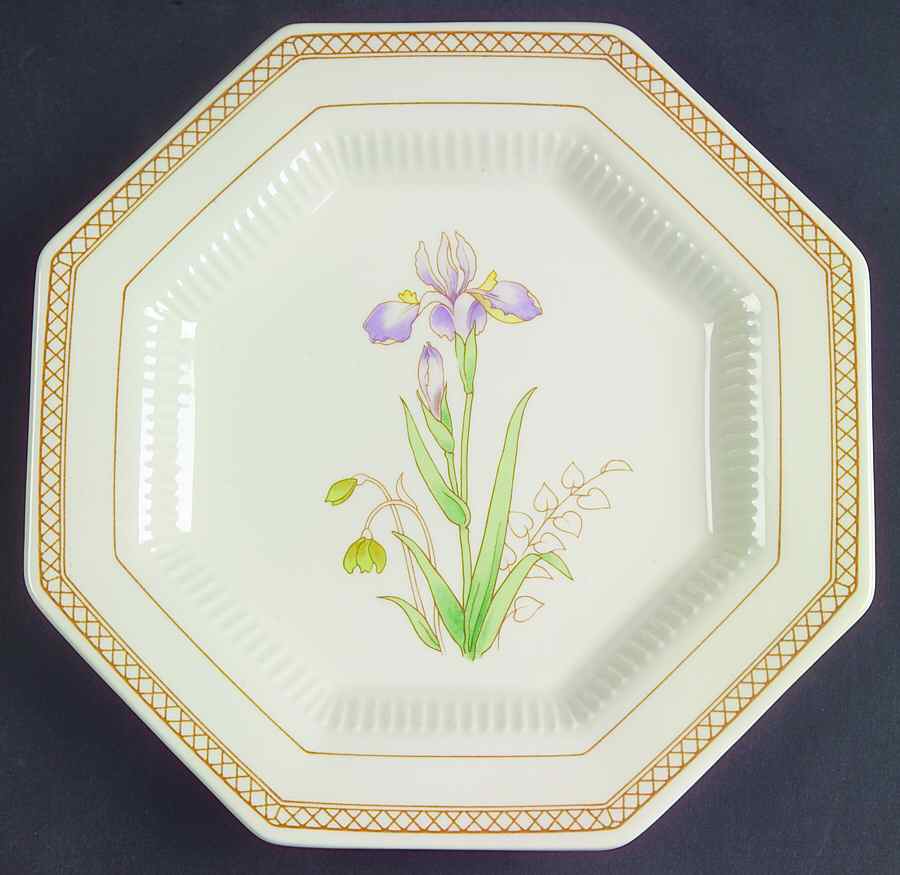 Spring Bouquet Salad Plate by Nikko-1