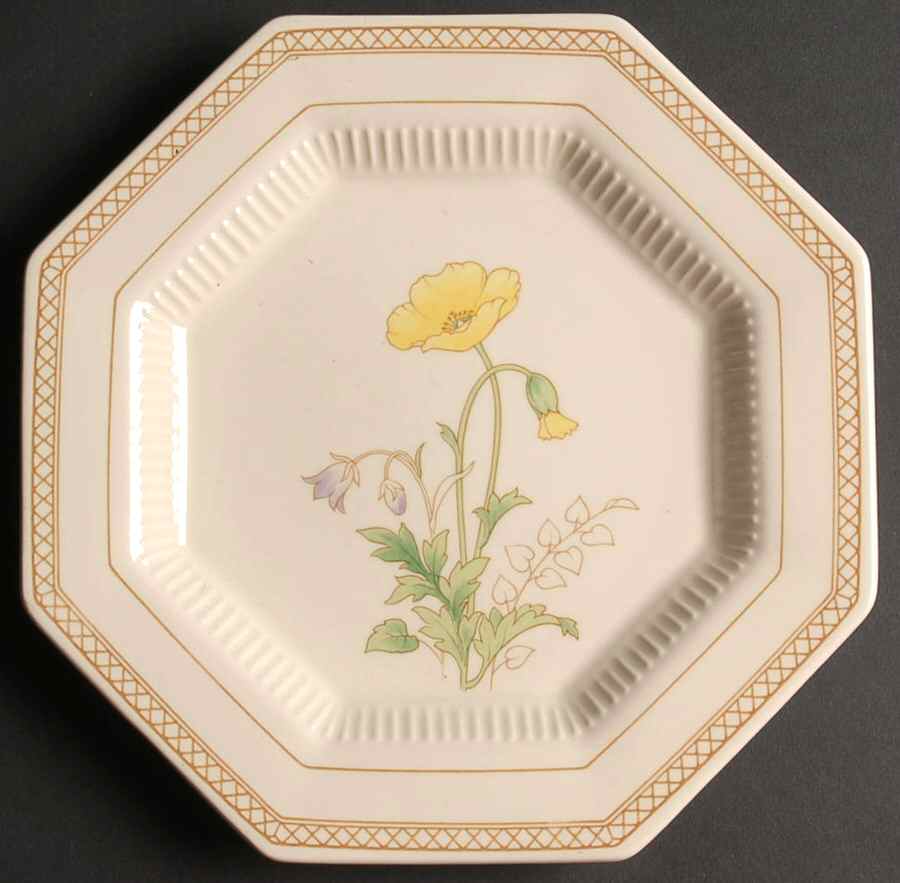 Spring Bouquet Salad Plate by Nikko-1
