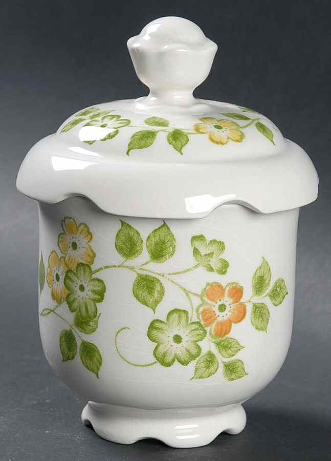 Spring Sugar Bowl & Lid by Nikko-1