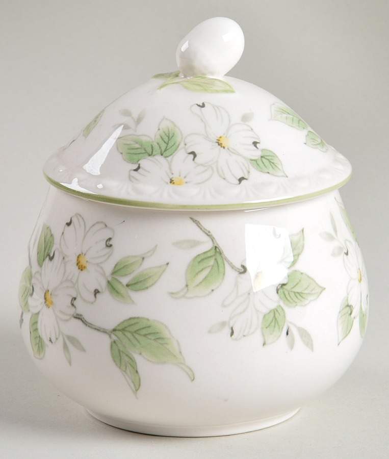 Springdale Sugar Bowl & Lid by Nikko-1