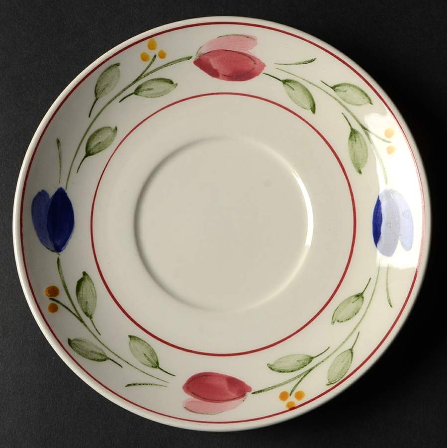 Spring Tulips Saucer by Nikko-1