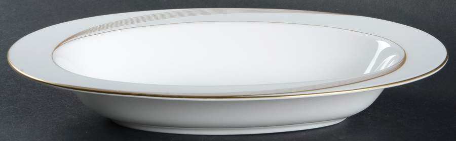 Starlight 11" Oval Vegetable Bowl by Nikko-1